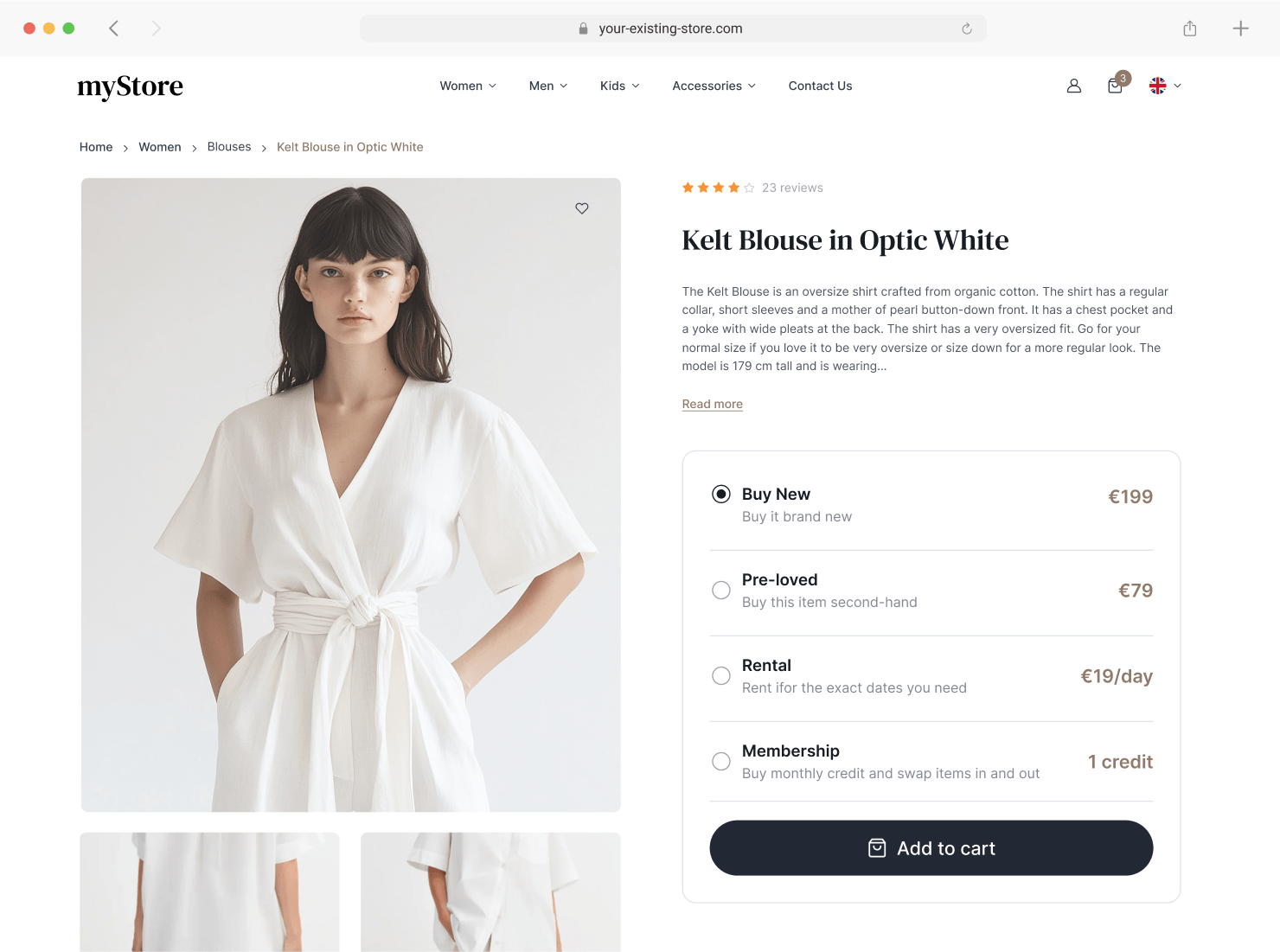 weLoop - Sample Circulr eCommerce store